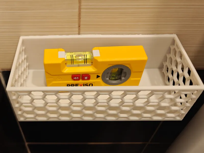 Simple Bathroom Shelf HoneyComb Double-Sided Tape