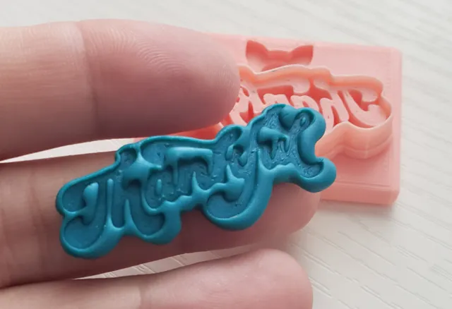 Thankful Thanksgiving Polymer Clay Earring Cutter