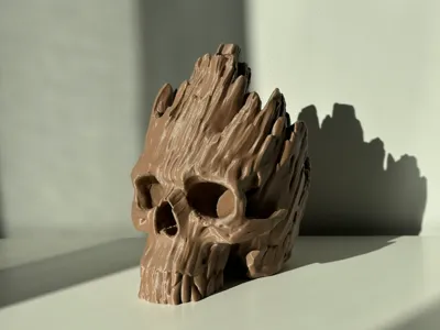 Forest / Groot skull for Terrarium 
