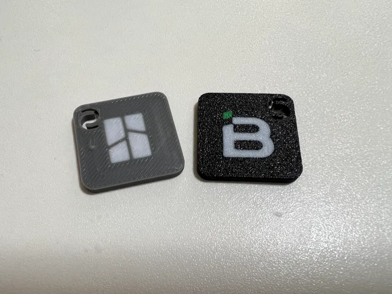 Filament Swatches with Bambu lab logo