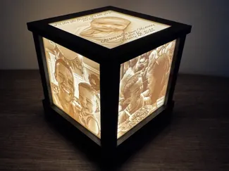 Lithophane LED Strip Box