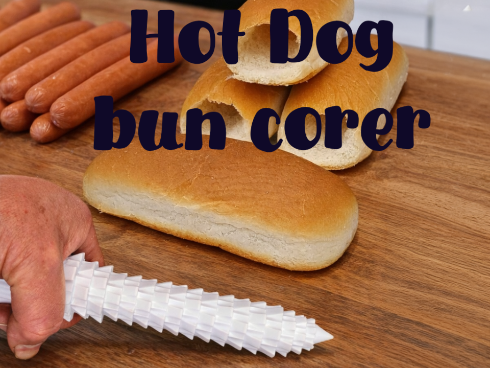 Hot Dog Bun Corer