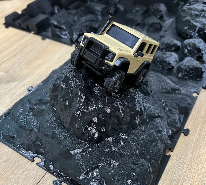 Micro Rock Crawler Park Track - Large Rock