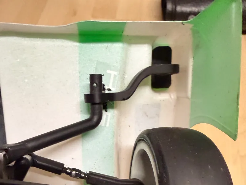 Rear Body Mount for ZooRacing HYRAX on Awesomatix