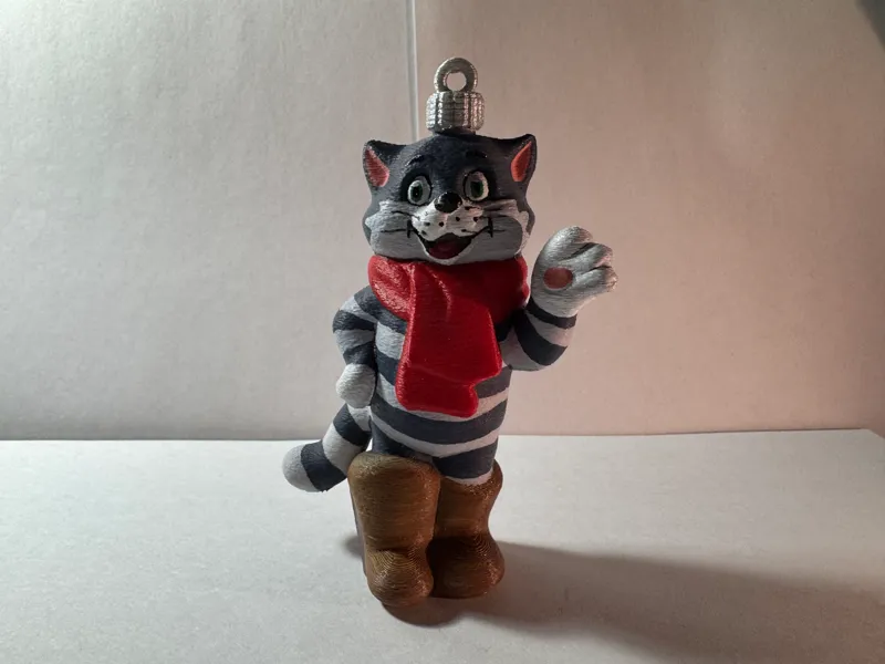 USSR Christmas tree decoration - Matroskin the Cat