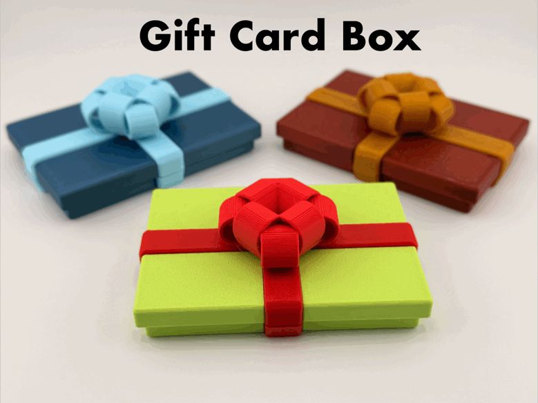 Latching Gift Card Box (No AMS Needed)