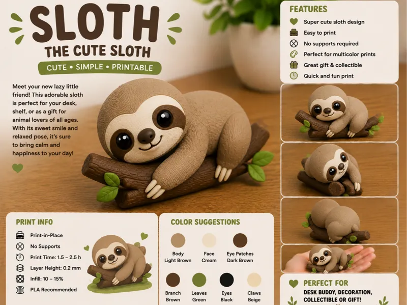 Cute Sloth