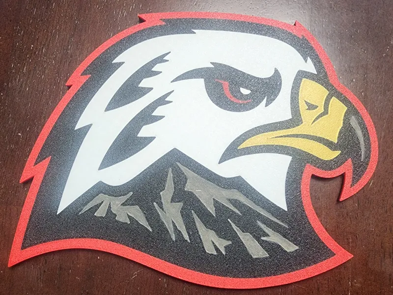 Portland Winterhawks Hockey Logo Wall Art Sign