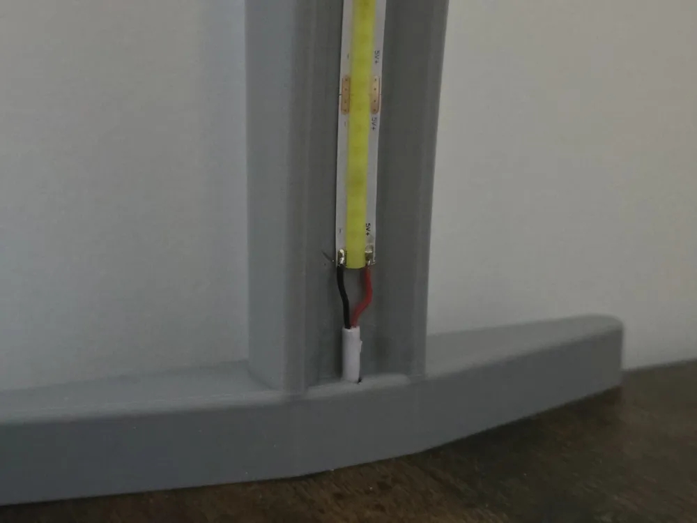 Overhead Arch Lamp for LED Strip - Free 3D Print Model - MakerWorld