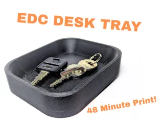 EDC Desk Tray & Key Organizer