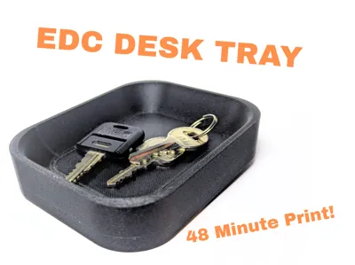 EDC Desk Tray & Key Organizer