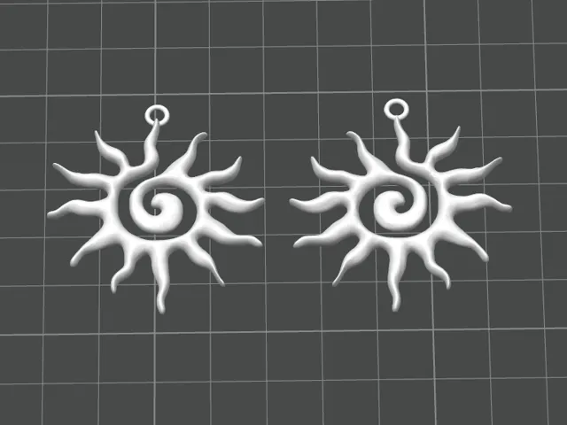 Sunburst Earrings