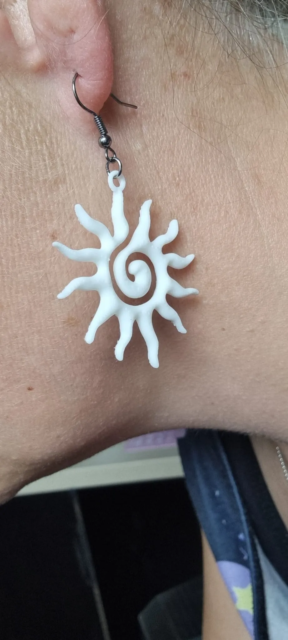 Sunburst Earrings view 2