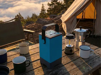 Portable handheld power station