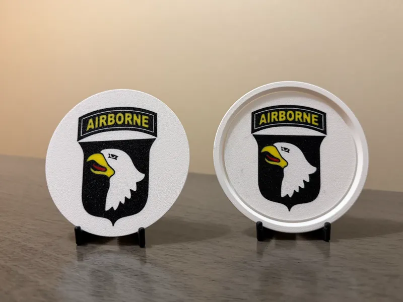 101st Airborne Division (Air Assault) Coaster Set