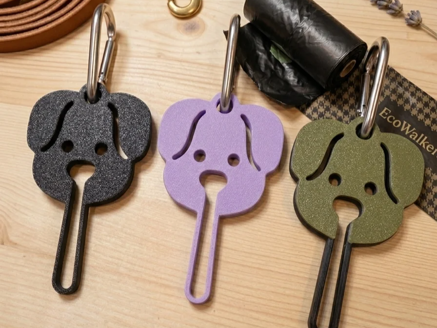 Dog Face Poop Bag Hook - Ecowalker