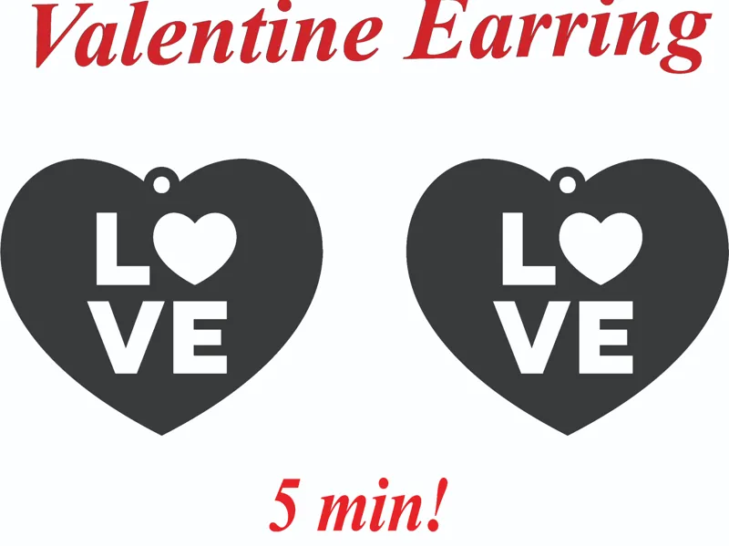 Valentine Earring #3