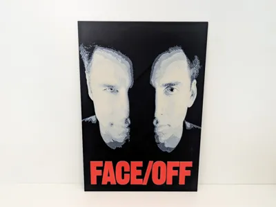 Face/Off Movie Poster - HueForge