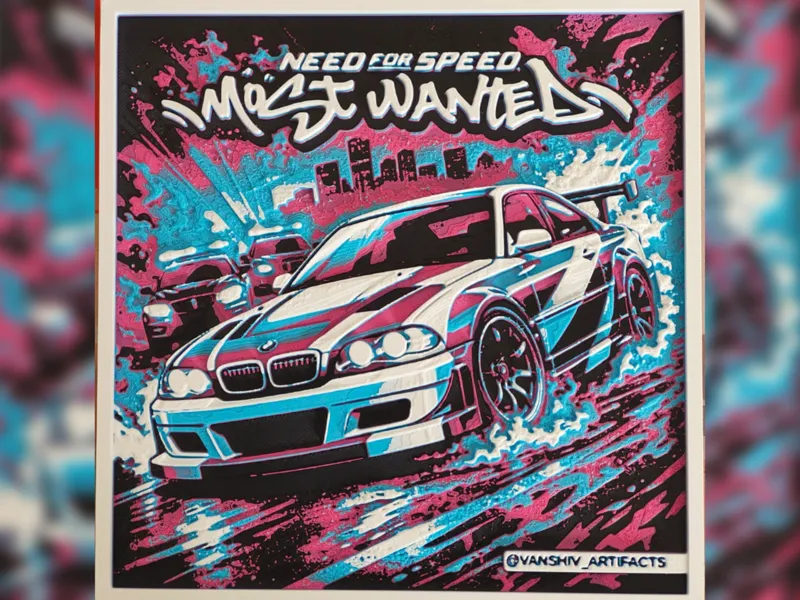 Need for Speed Most Wanted – Street Racing Artwork