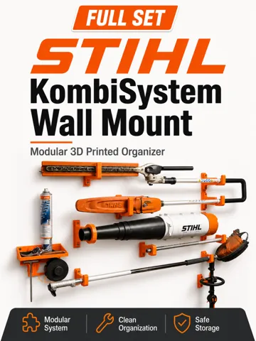 Organizador: STIHL KombiSystem Wall Mount Organizer — vista de referencia 2