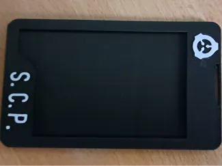 SCP Lanyard card holder