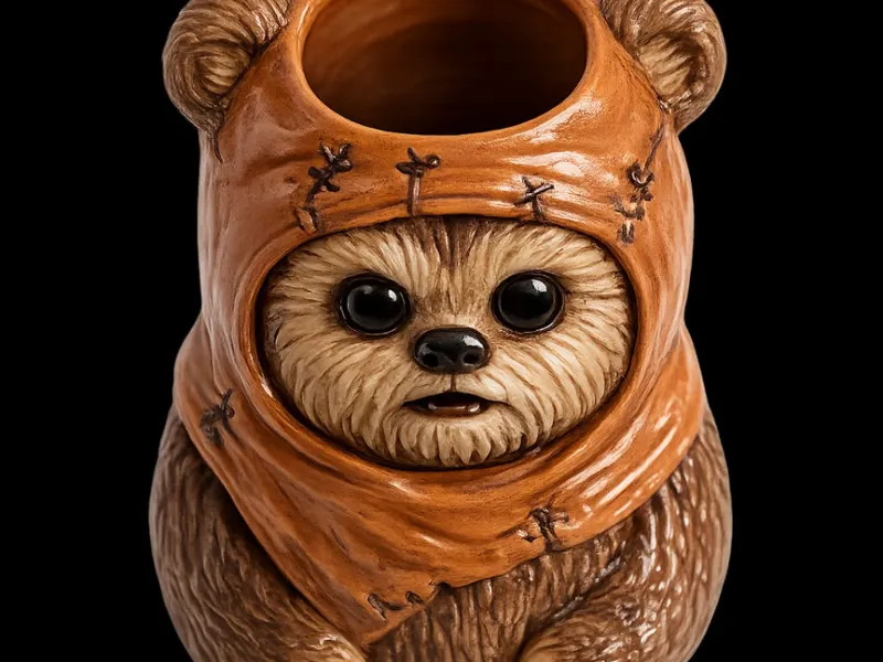Ewok Vase