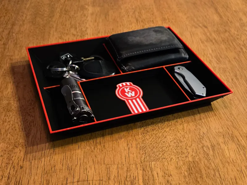Kenworth ~ Trucking EDC Dump Tray Organizer