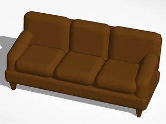 3D Couch Model