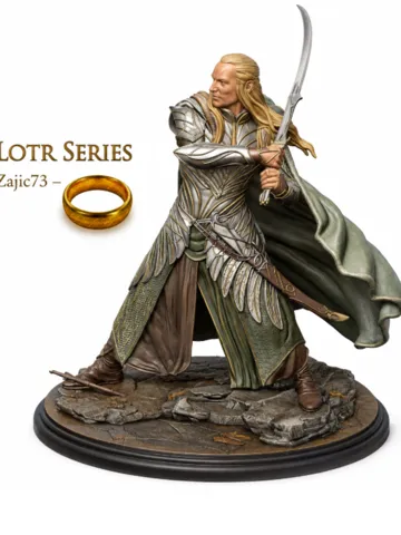 Soporte: HALDIR (Lord of The Rings -LOTR) — vista de referencia 2