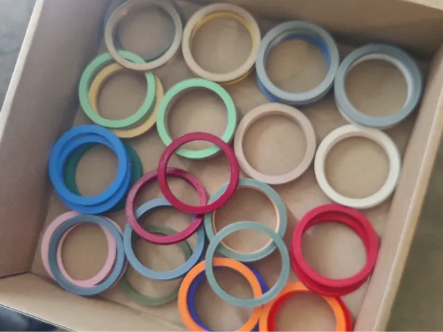 Thick Hoop Earrings