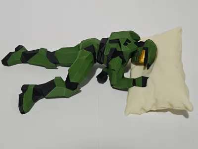 master chief napping