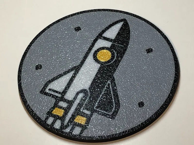 Raketen Untersetzer