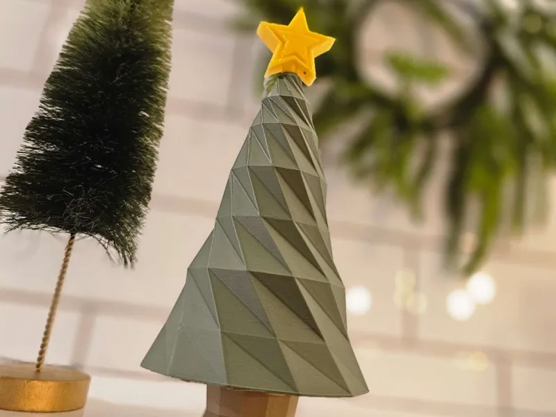 modern christmas tree