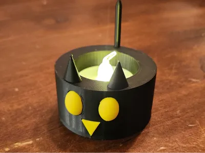 Cat Candle Holder