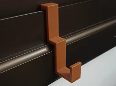 Parametric hook for aluminium window frame