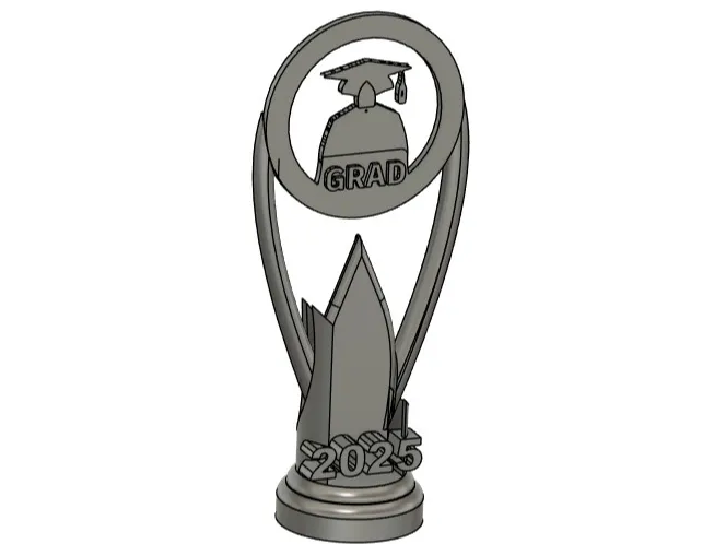 Graduation Trophy 2025 College Grad