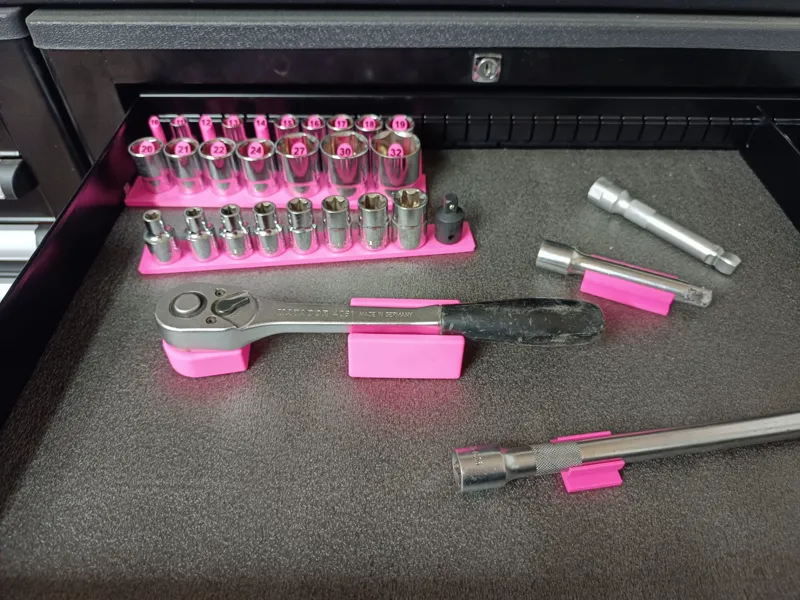 Organizador para vasos Torx del 8 al 36