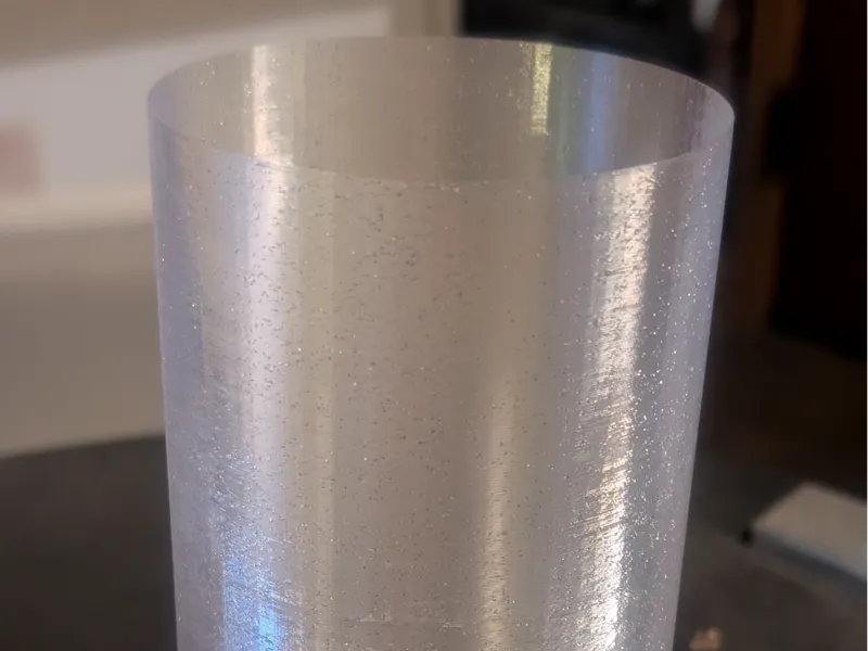 "Glass" shade for Medieval Torch / Sconce