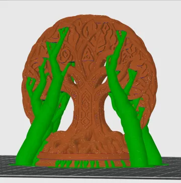 Accesorio para filamento: Tree of Life – Symbol of Eternity — vista de referencia 4