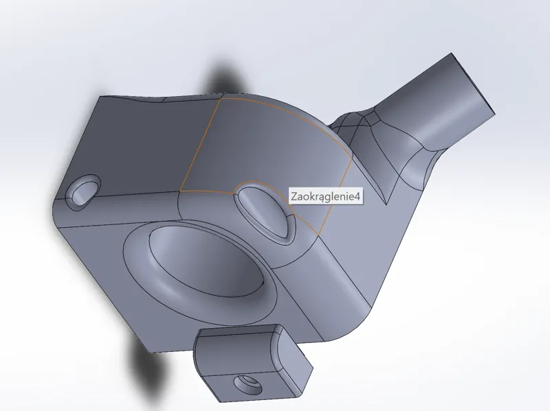 spool holder with handle hole  a1 mini bambulab