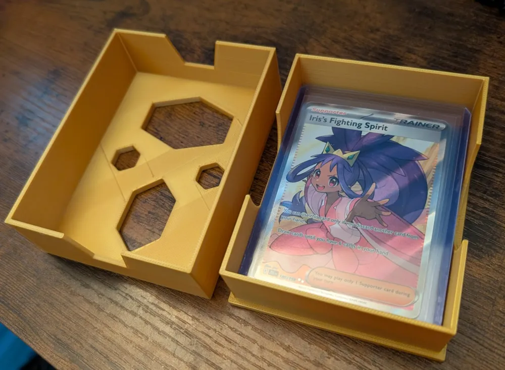 Top Loader Card Box - Free 3D Print Model - MakerWorld