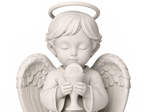 Modern Minimalist Communion Angel