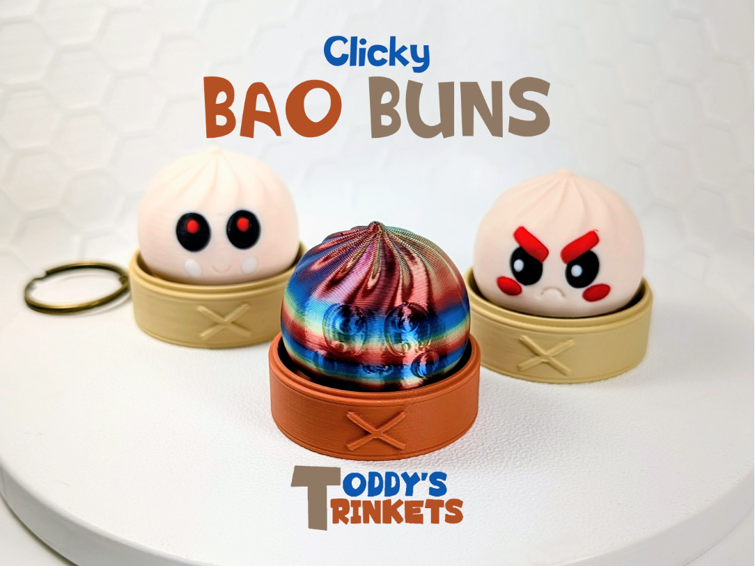 Clicky Bao Buns (Viral Dumplings)