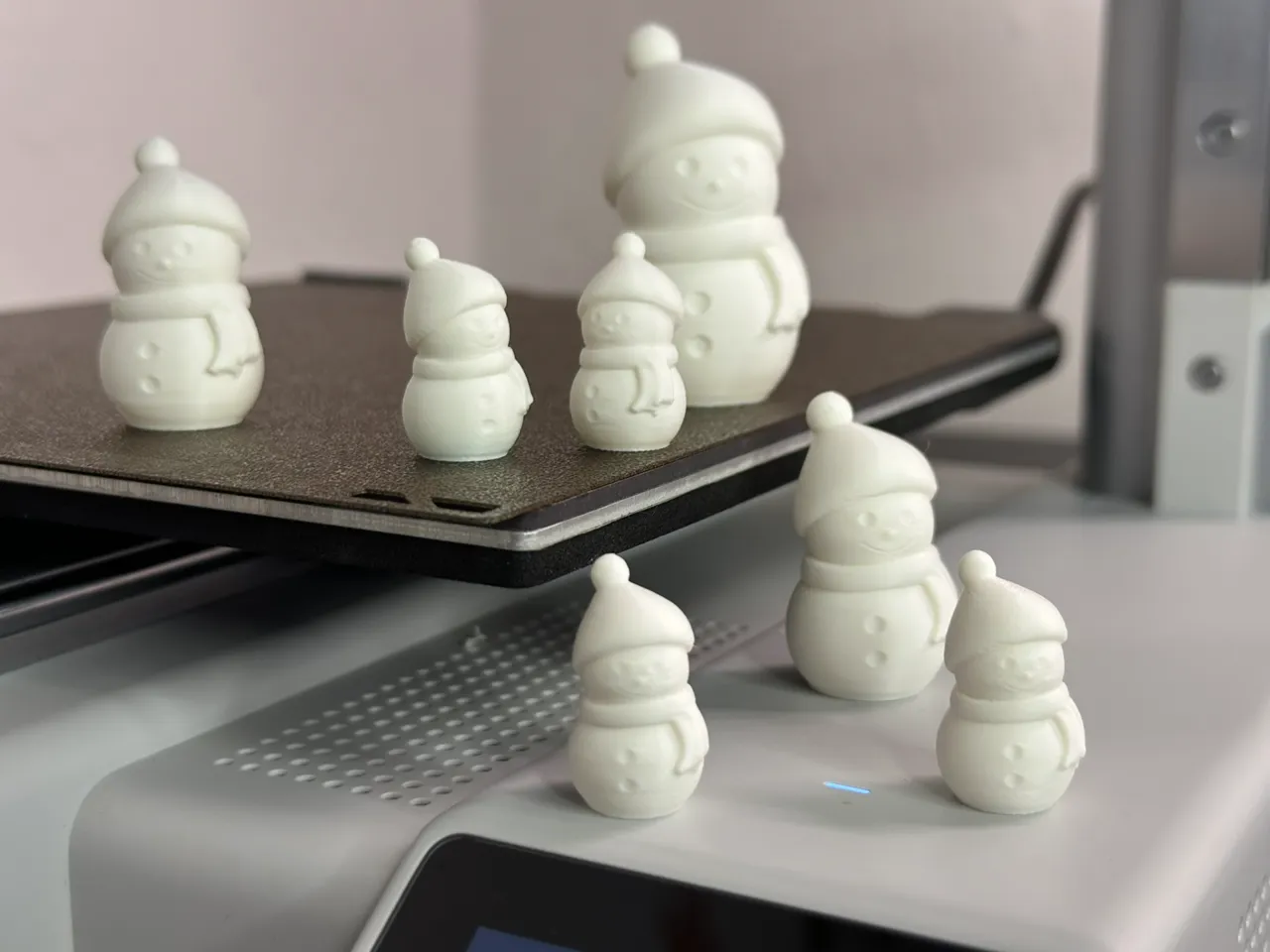 Cute Mini Christmas Snowman view 2