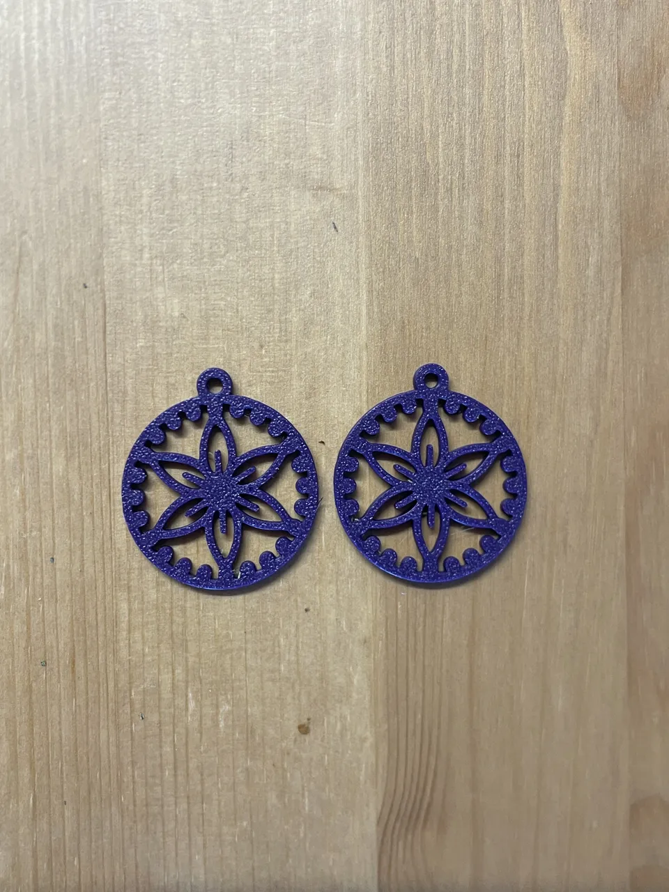 Flower Earrings view 2