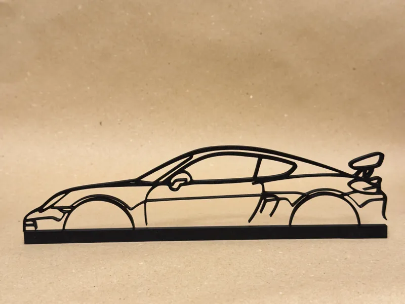 Silhouette Porsche GT4