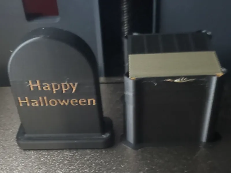 multi color Halloween decoration head stone