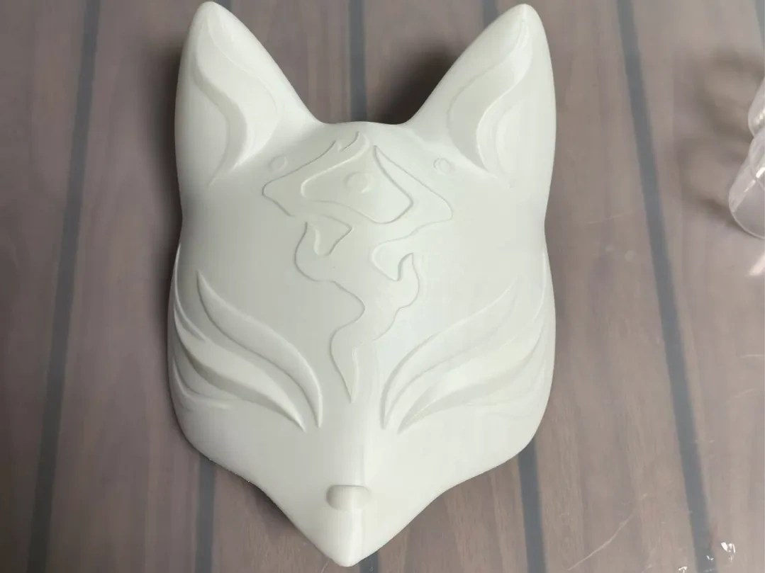 Fireworks Mask (White) by 琴里萌 - MakerWorld