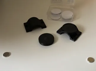 25mm NFC Tag - 22mm pipe clamp