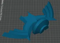 crossguard only split in half - print 2x